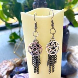 🥳HP! 🥳 🌙 Pentagram, Witchy, Coven, Celestial, & Wanderlust Earrings! 🥳 NWT